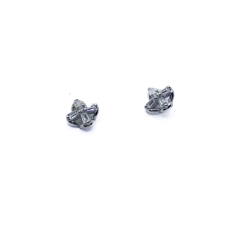 Crossandra Silver 925 Studs