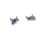 Twin Bow Silver 925 Studs