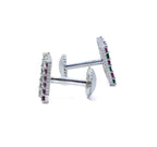 Pink & Green Silver 925 Studs