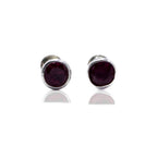 Prune Dot Silver 925 Studs