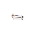 Yellow Dot Silver 925 Studs