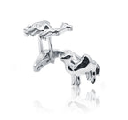 Camel Silver 925 Cufflinks