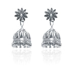 Geetika Silver 925 Jhumka Earrings