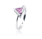 Khloe Pink Silver 925 Ring