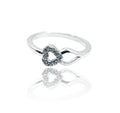 Heart Shape Silver 925 Ring