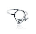 Mystical Butterfly Silver 925 Ring