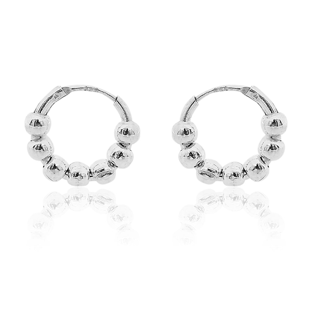 Silver Hoop Earring For The Bold & Beautiful