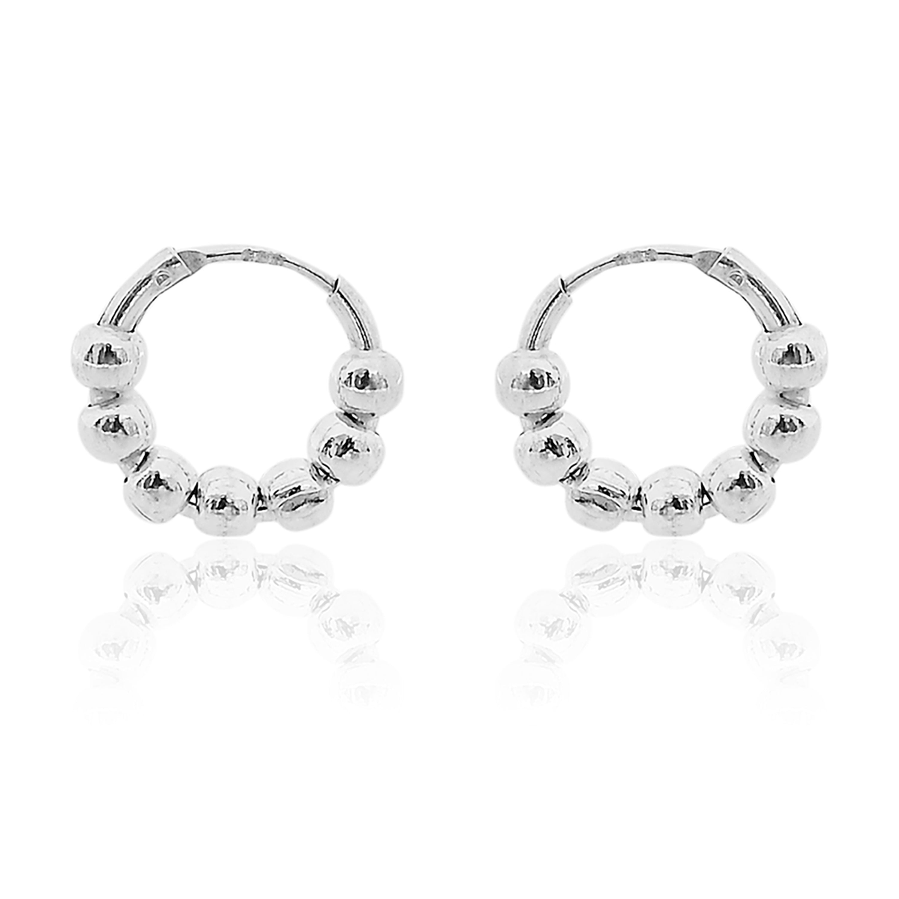 Silver Hoop Earring For The Bold & Beautiful
