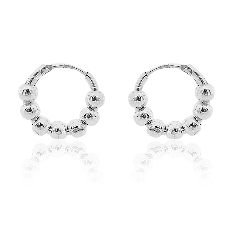 Silver Hoop Earring For The Bold & Beautiful