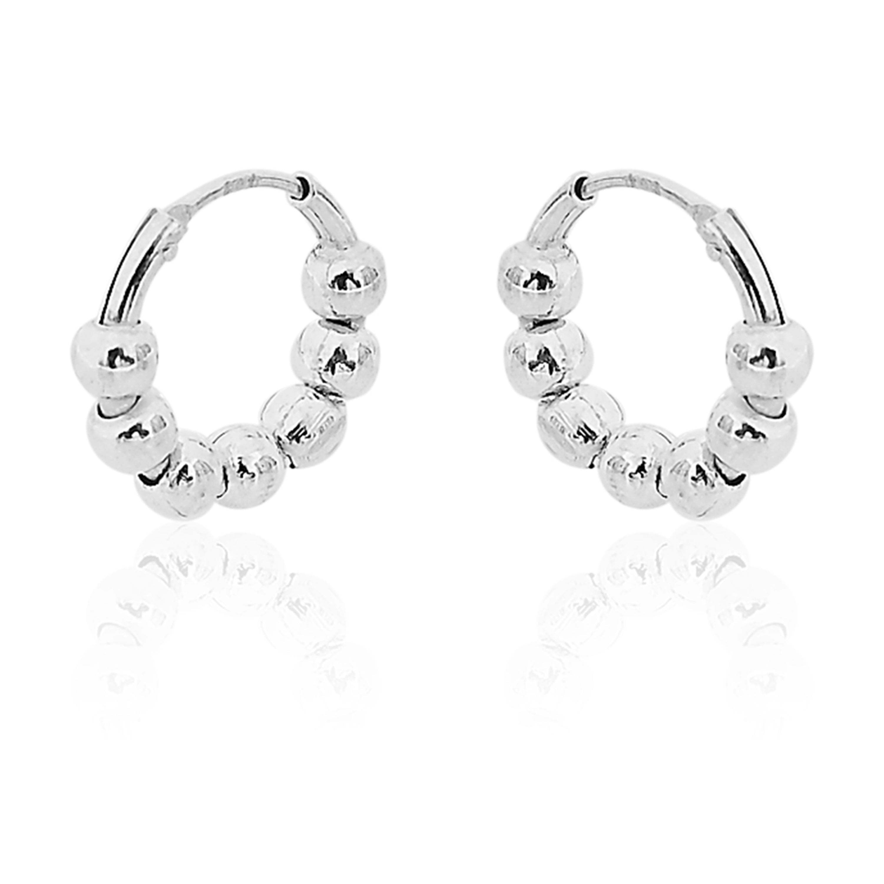 Silver Hoop Earring For The Bold & Beautiful