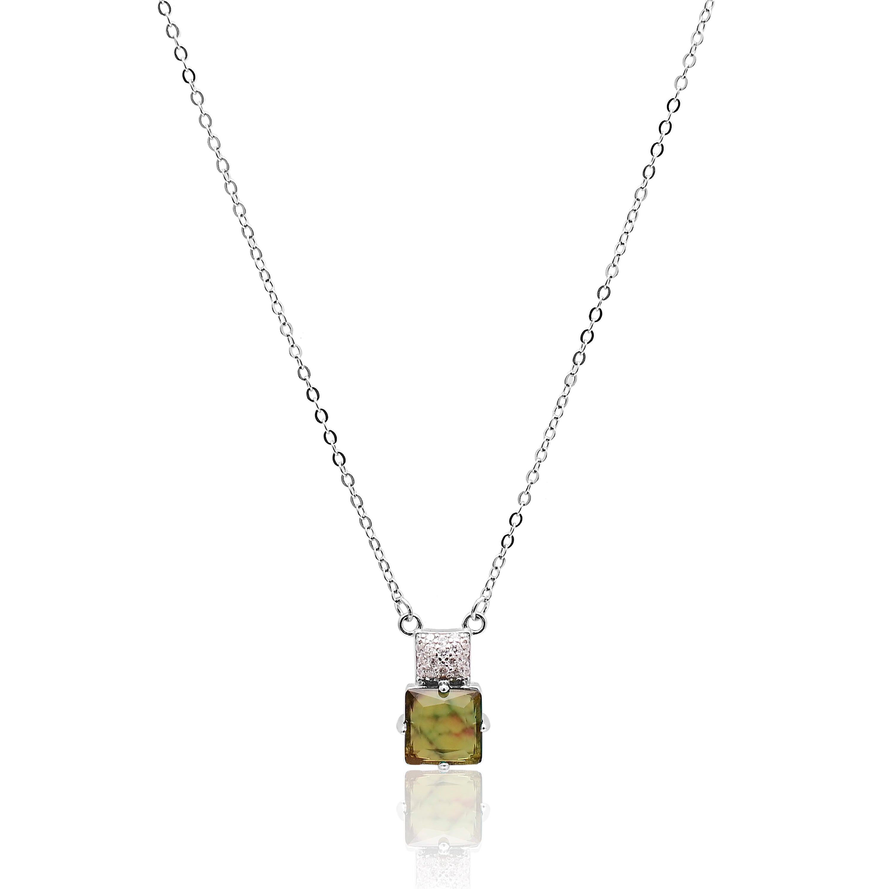 Endeariing Yellow Silver 925 Chain