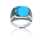 Hriday Turquoise Silver 925 Ring