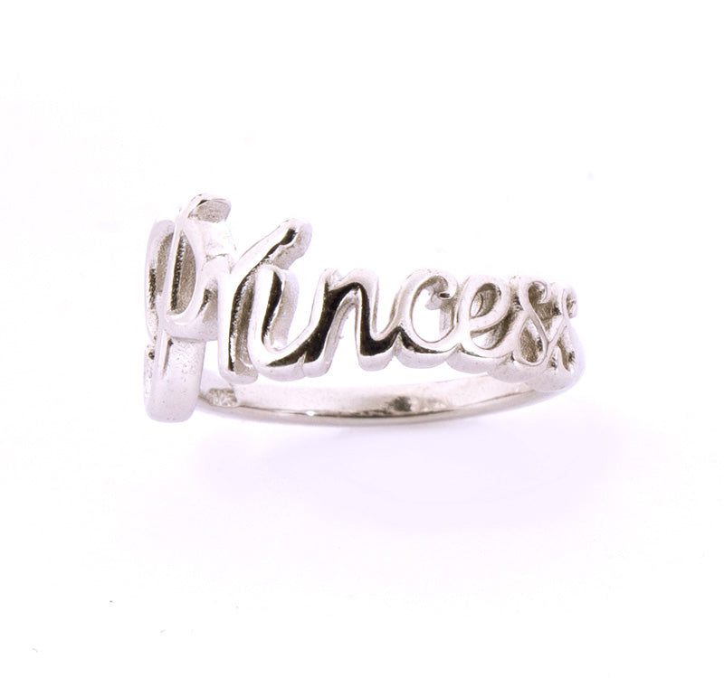 Princess Word Silver 925 Ring