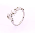 Princess Word Silver 925 Ring