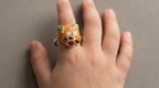 Fox Face Kids Ring