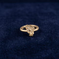 Gold Bow Accent Ring