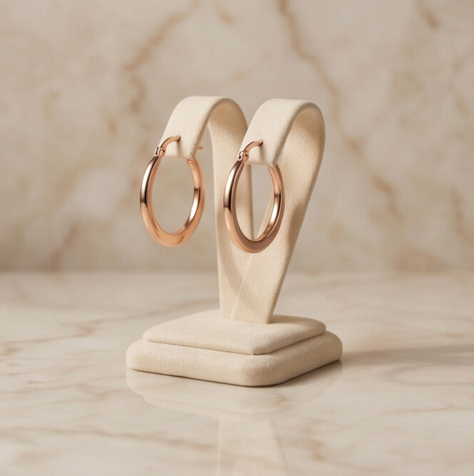 Classic Gold Hoop Earrings