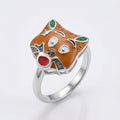 Fox Face Kids Ring