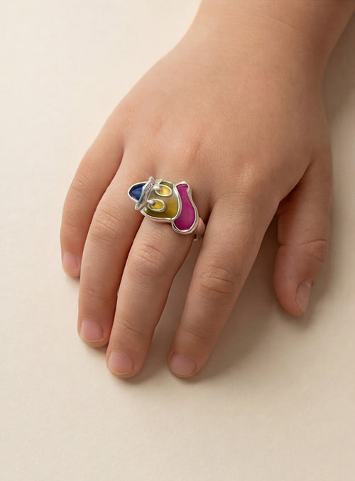 Butterfly Charm Kids Ring