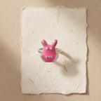 Pink Crown Kids Ring