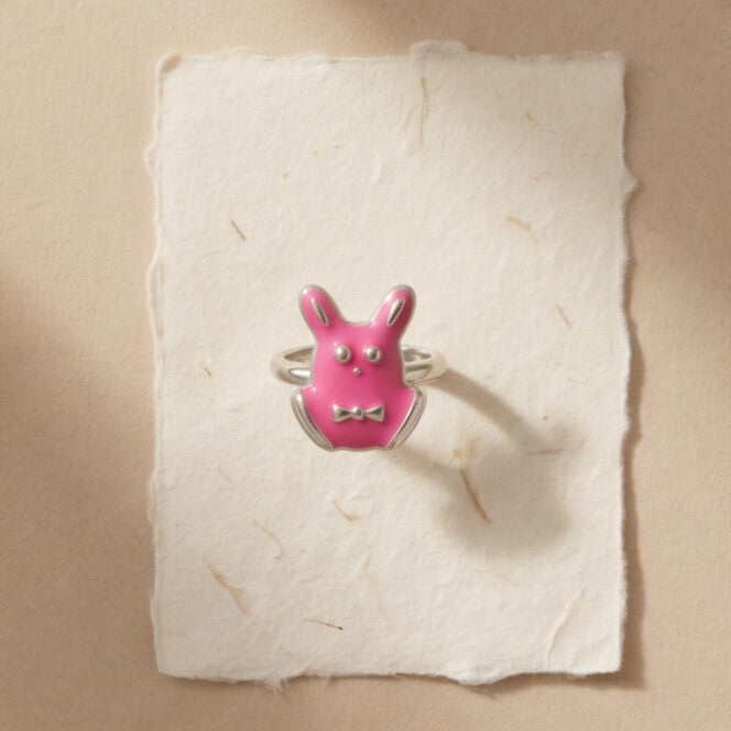 Pink Crown Kids Ring