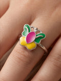 Butterfly Flower Kids Ring