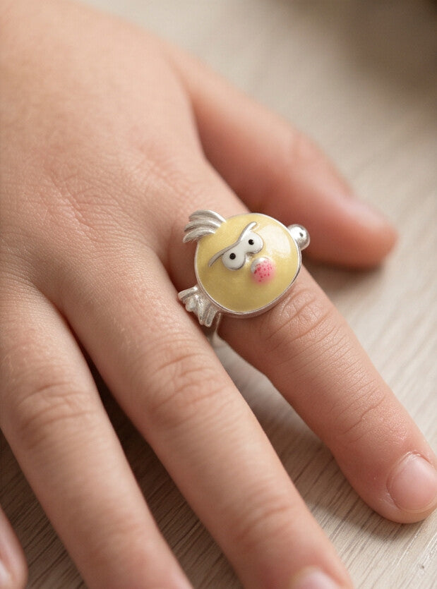 Smiley Face Kids Ring