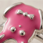 Pink Crown Kids Ring