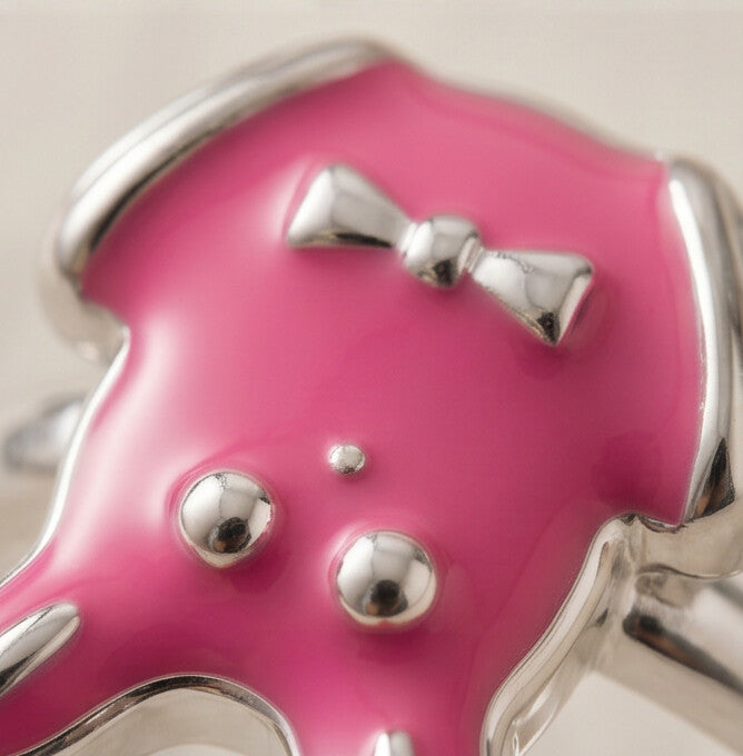 Pink Crown Kids Ring
