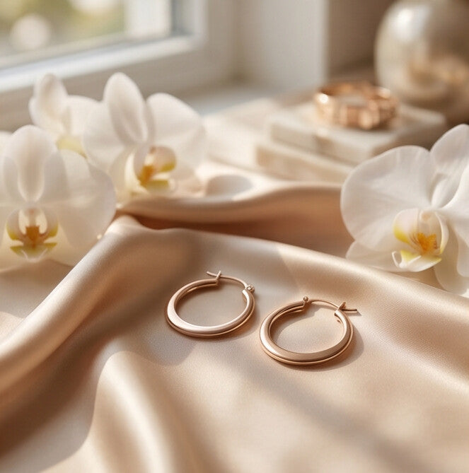 Classic Gold Hoop Earrings