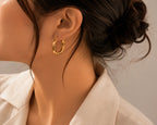 Classic Gold Hoop Earrings