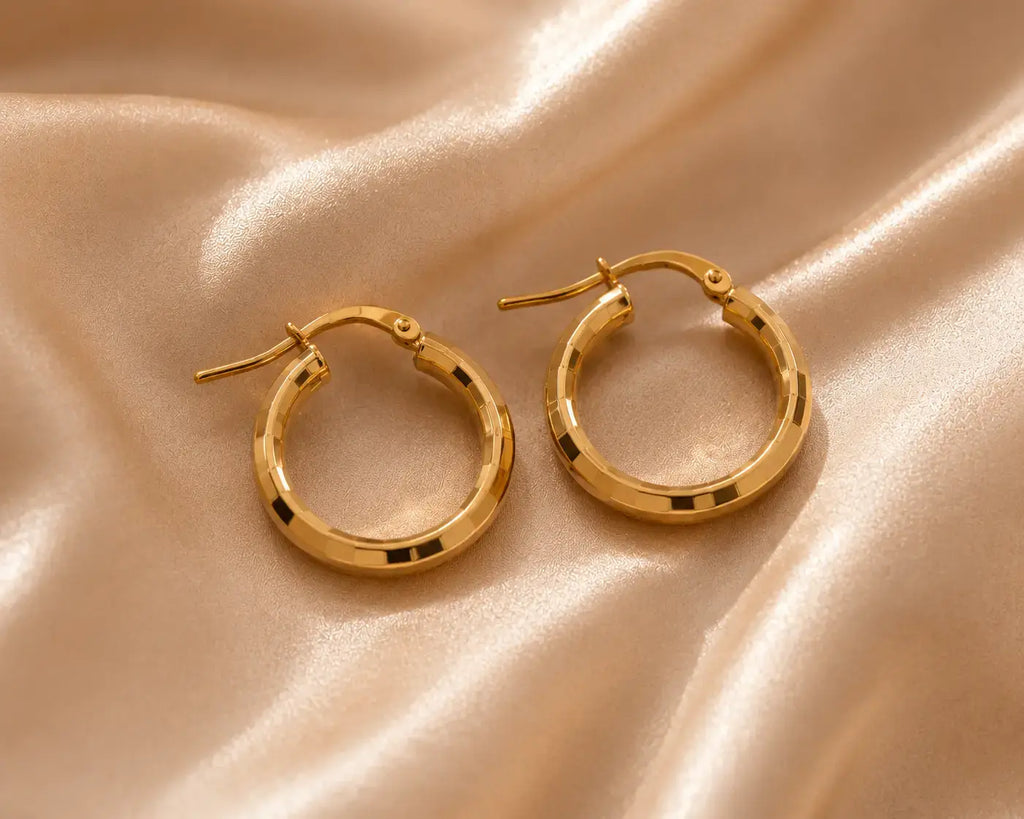 Classic Gold Hoop Earrings