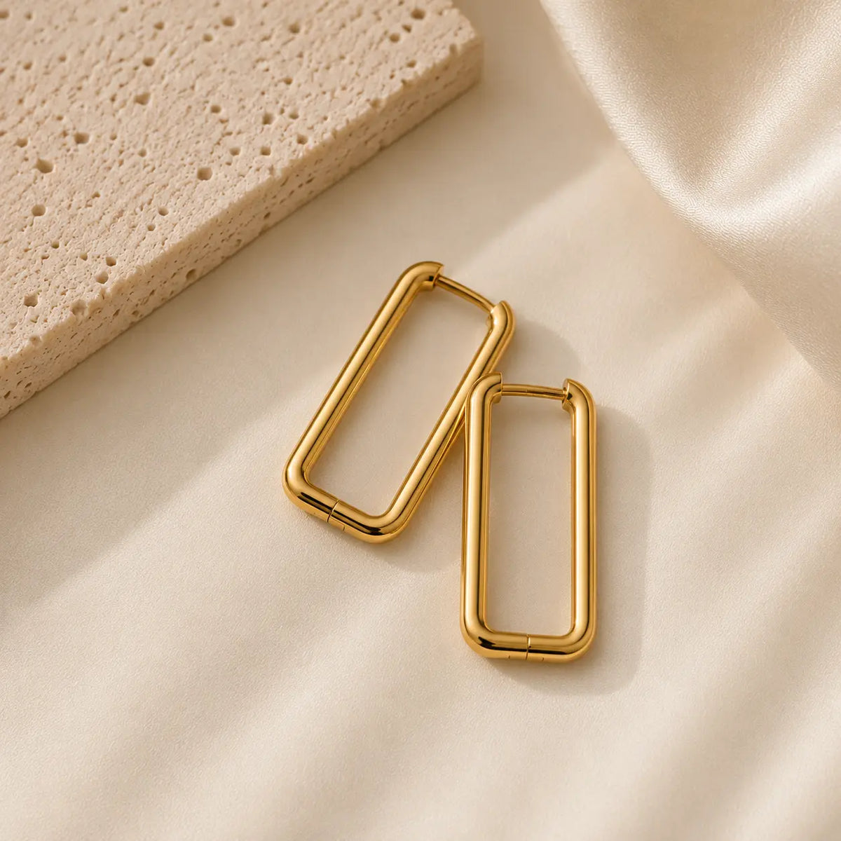 Paperclip Link Earrings