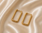 Paperclip Link Earrings