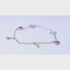 Multicolor Charms Silver 925 Bracelets