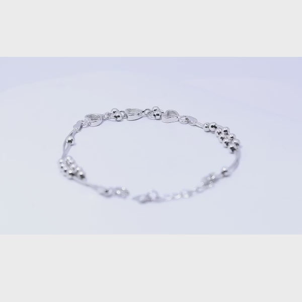 Charming Heart Silver 925 Bracelets