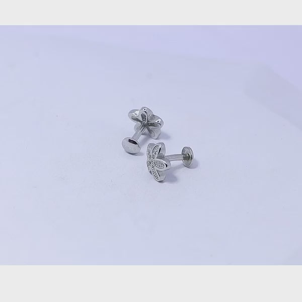 Flower Silver 925 Studs