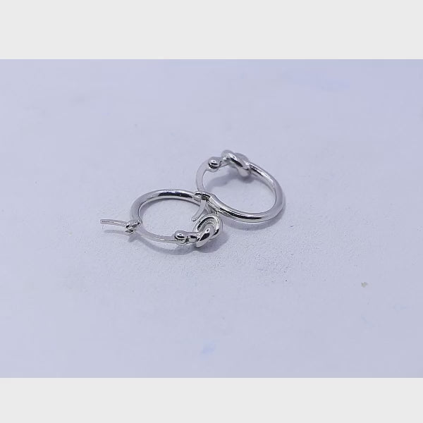 Daegu Silver 925 Hoop Earrings