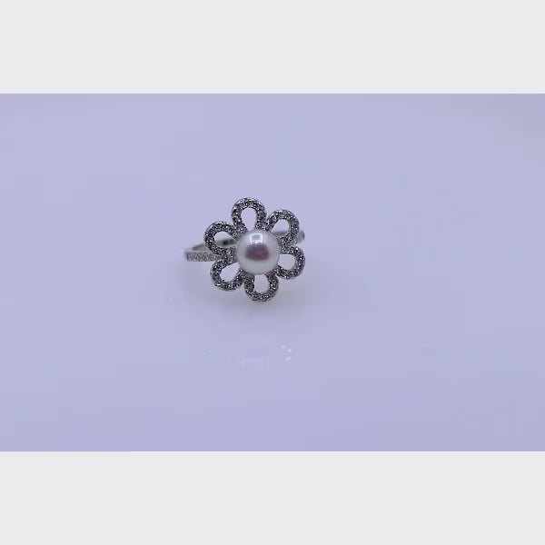 Kamna Pearl Silver 925 Ring