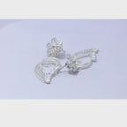 Flower Silver Earrings 925