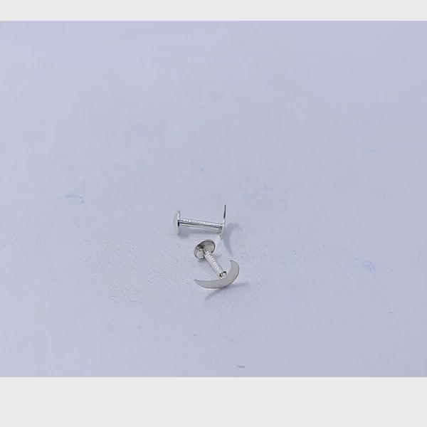 Moon Silver 925 Studs