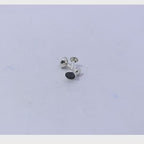 Black Dot Silver 925 Studs